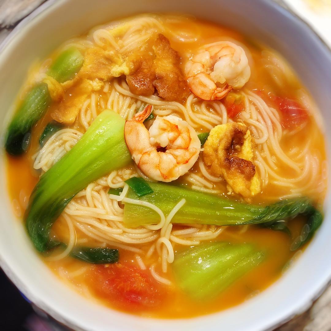 超级入味好吃的番茄鸡蛋面