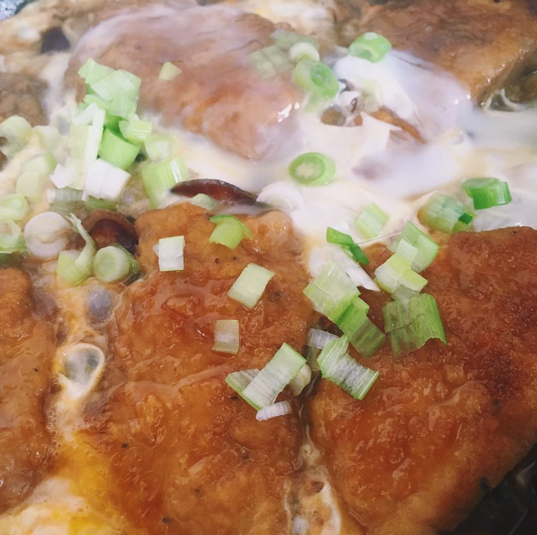 日式猪排盖饭