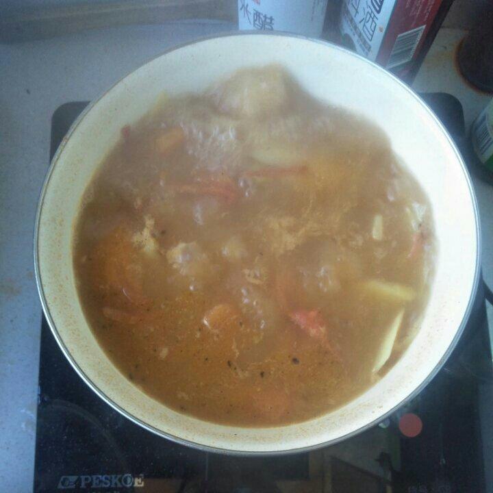 超级浓超好喝的番茄土豆汤