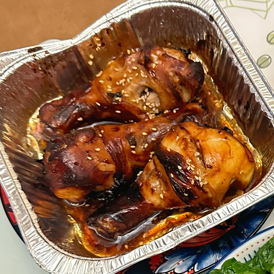 空气炸锅烤鸡腿【蜜汁琵琶腿】