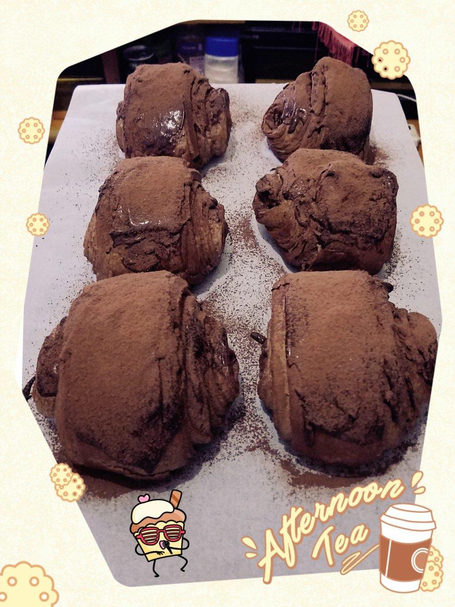 脏脏包-可颂牛角包Chocolate Croissants