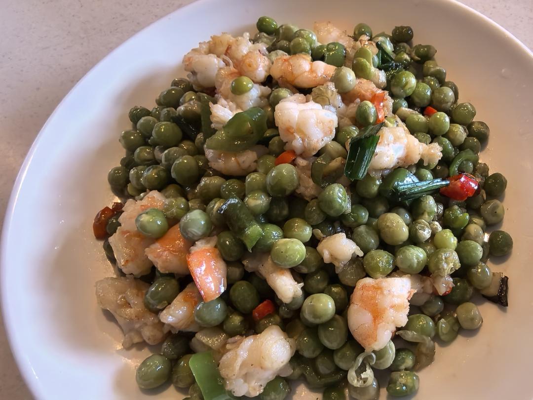 青豆虾仁