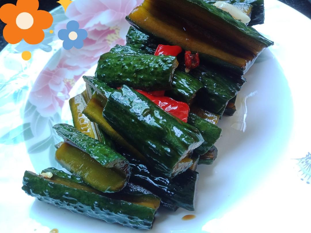 酸甜爽口的《淹黄瓜》