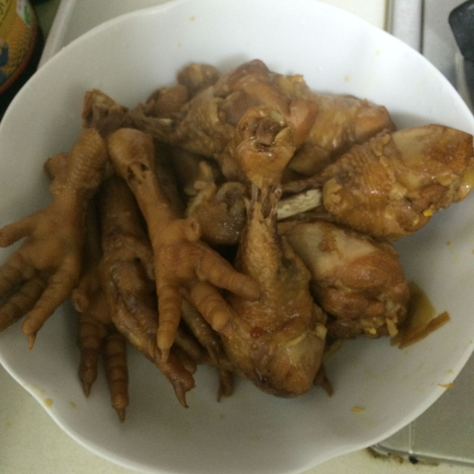 卤鸡腿（直逼广九直通车鸡腿）