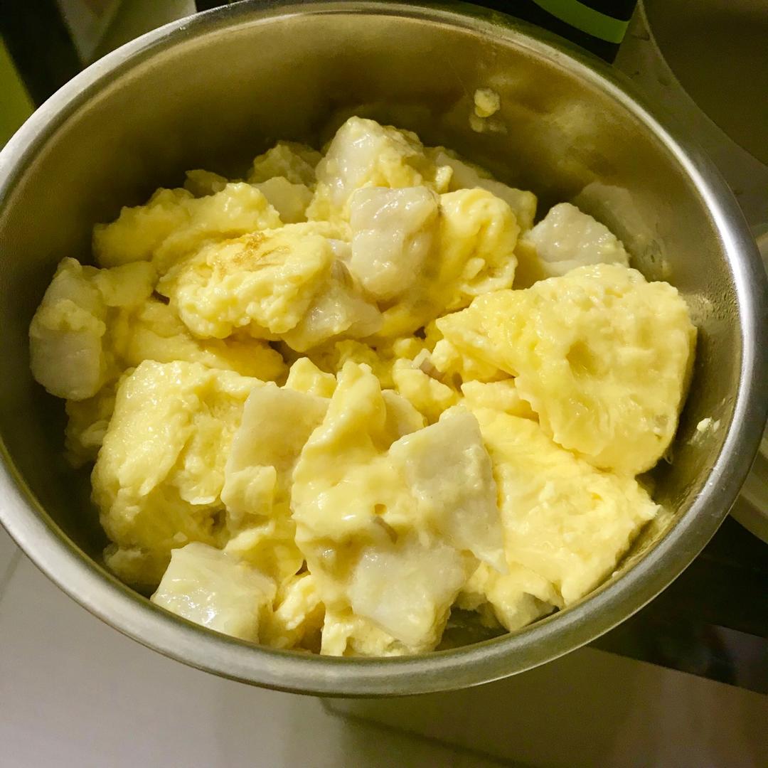 龙利鱼滑蛋【妞的食记】