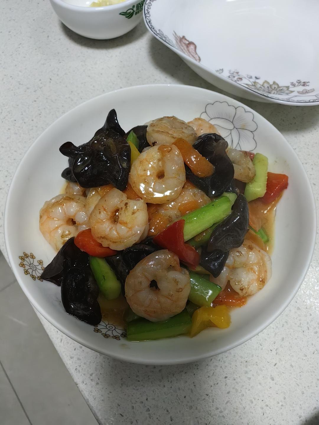 清炒虾仁
