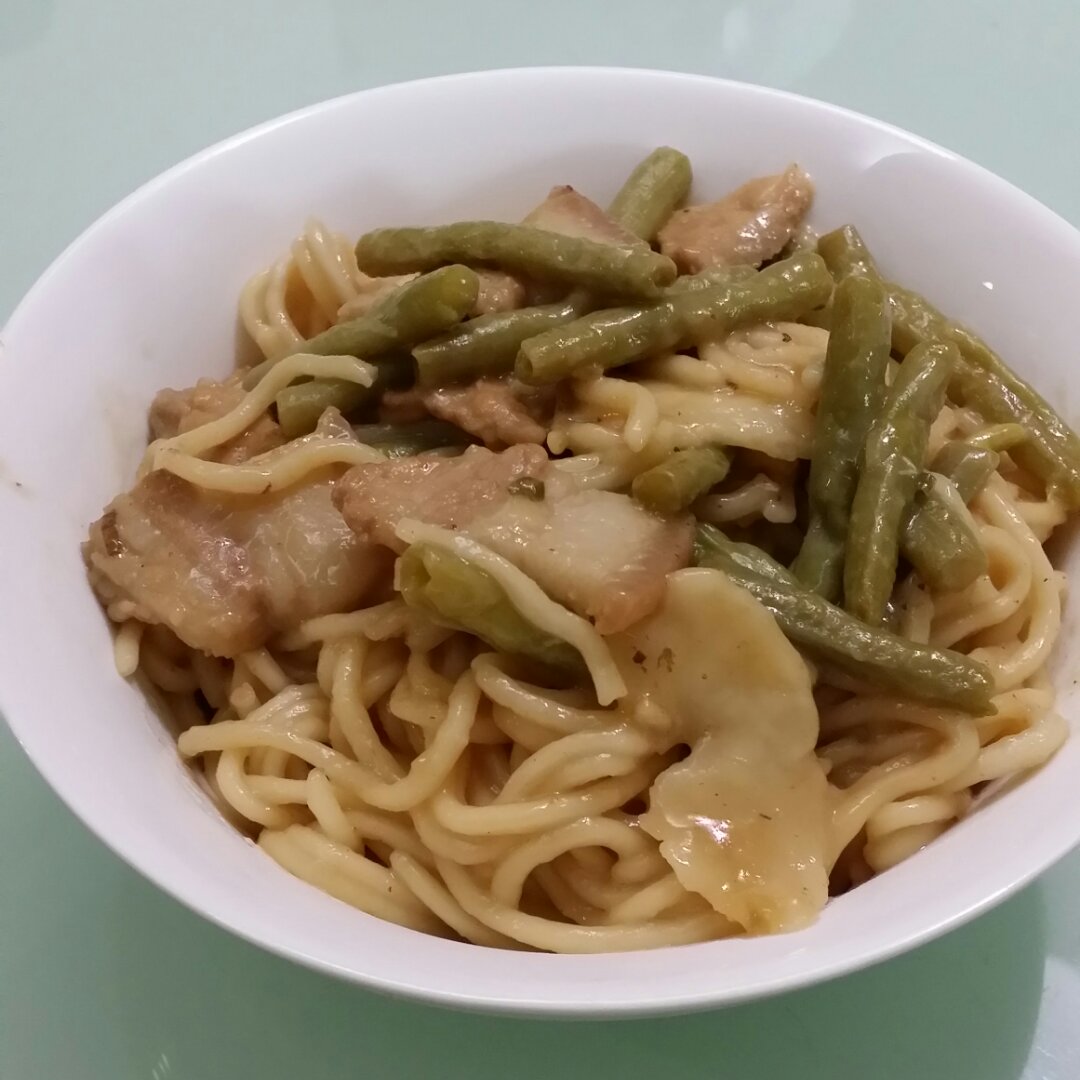 豆角焖面