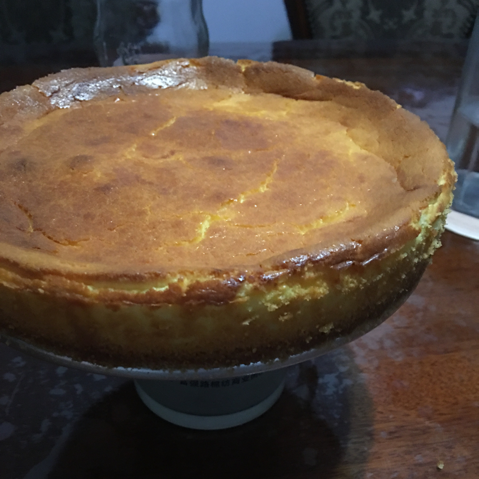 《Tinrry下午茶》教你做烤蓝莓重芝士蛋糕（6寸配方）