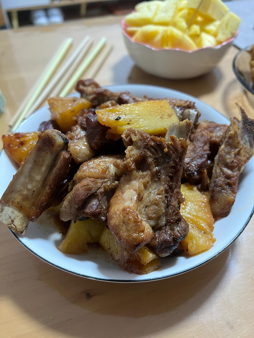 菠萝排骨
