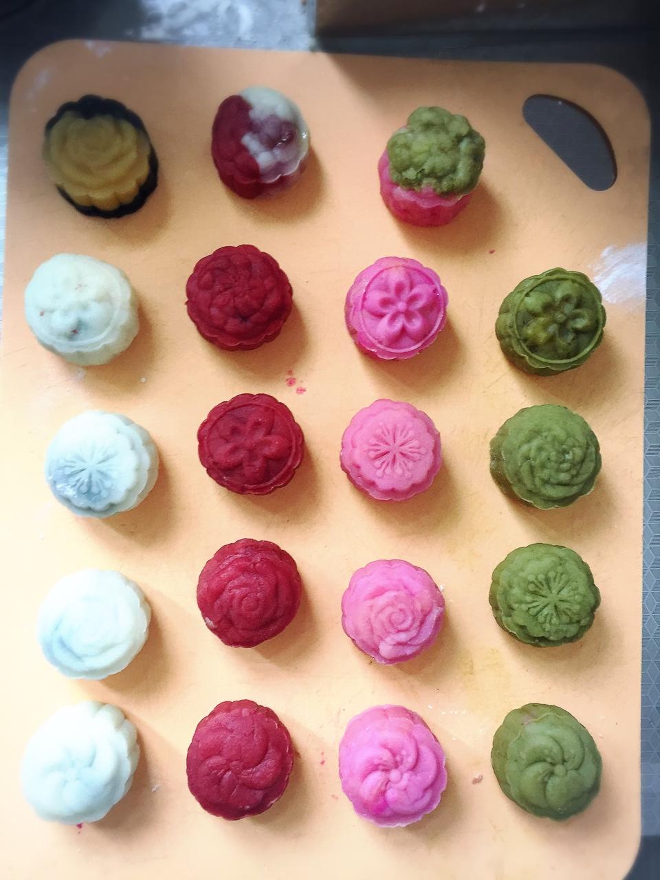 不干不硬的冰皮月饼