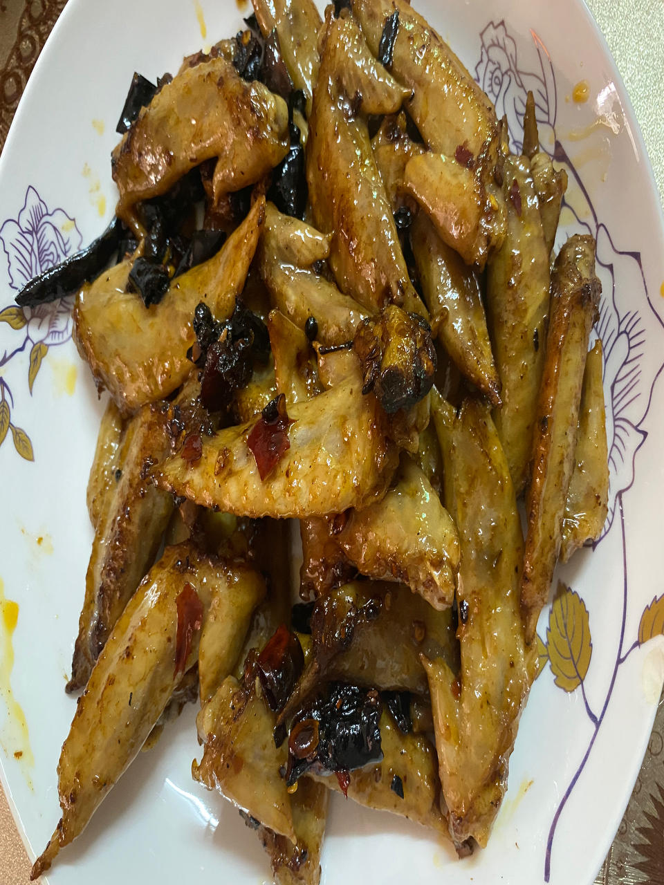 麻辣鸡翅尖