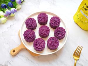 低脂紫薯糕的做法 步骤13