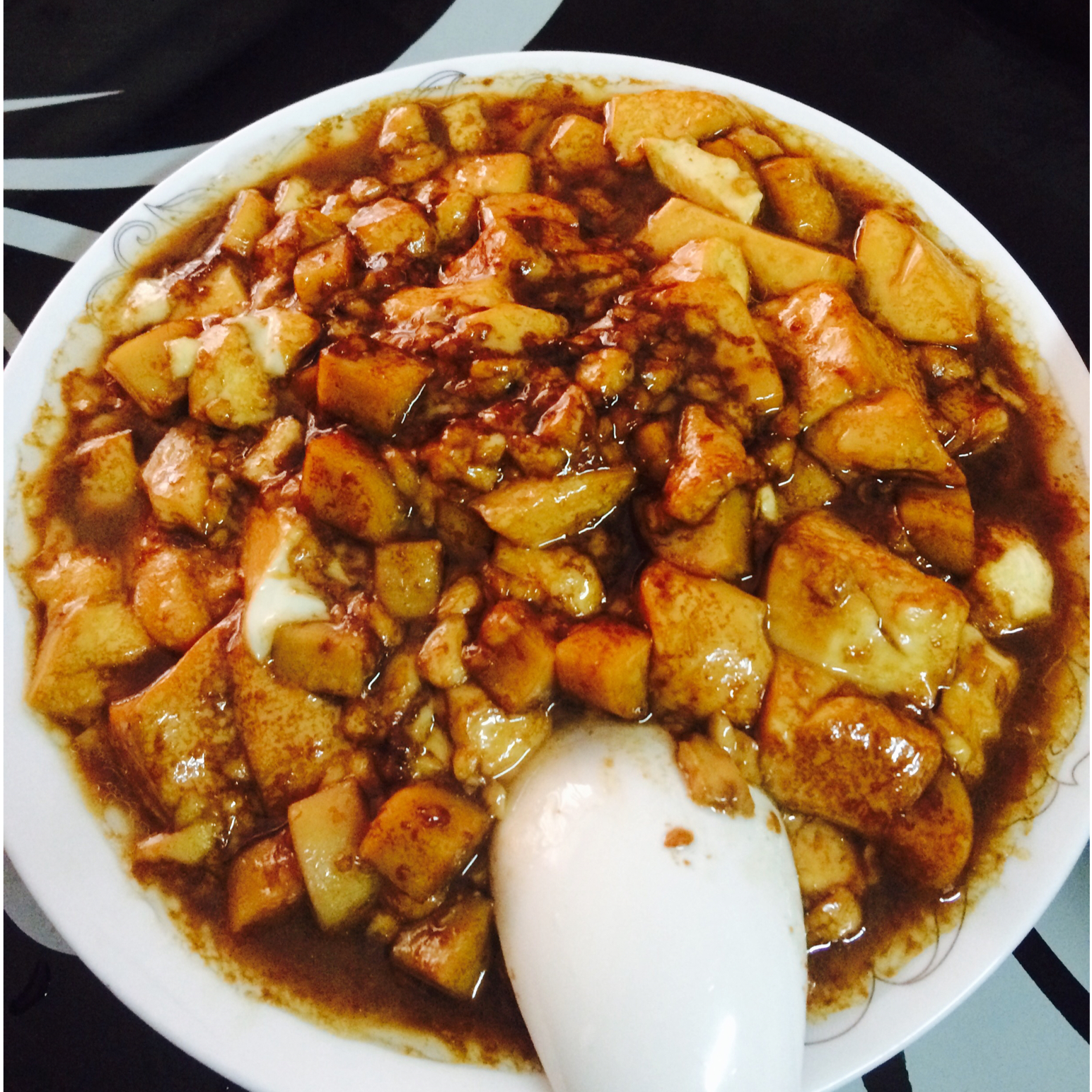 红烧豆腐