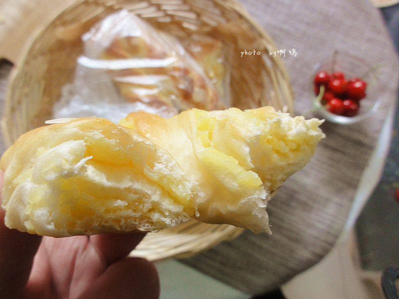 奶黄面包条（汤种法）