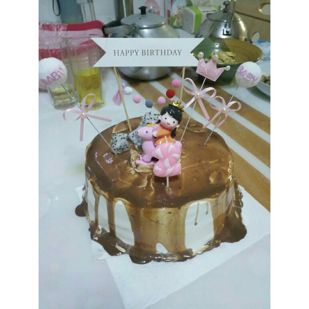 巧克力淋面蛋糕