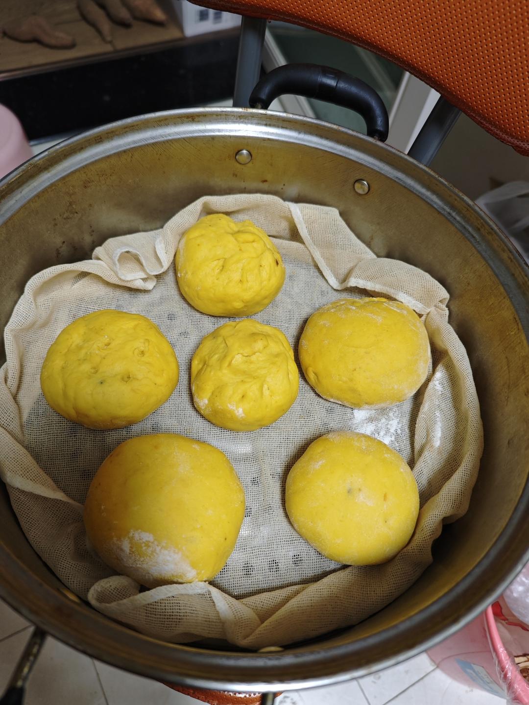 堂妈小厨——快手南瓜馒头