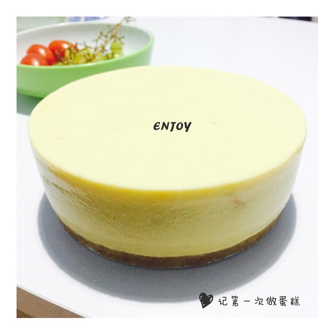 不用烤箱的芒果芝士蛋糕(详细版)