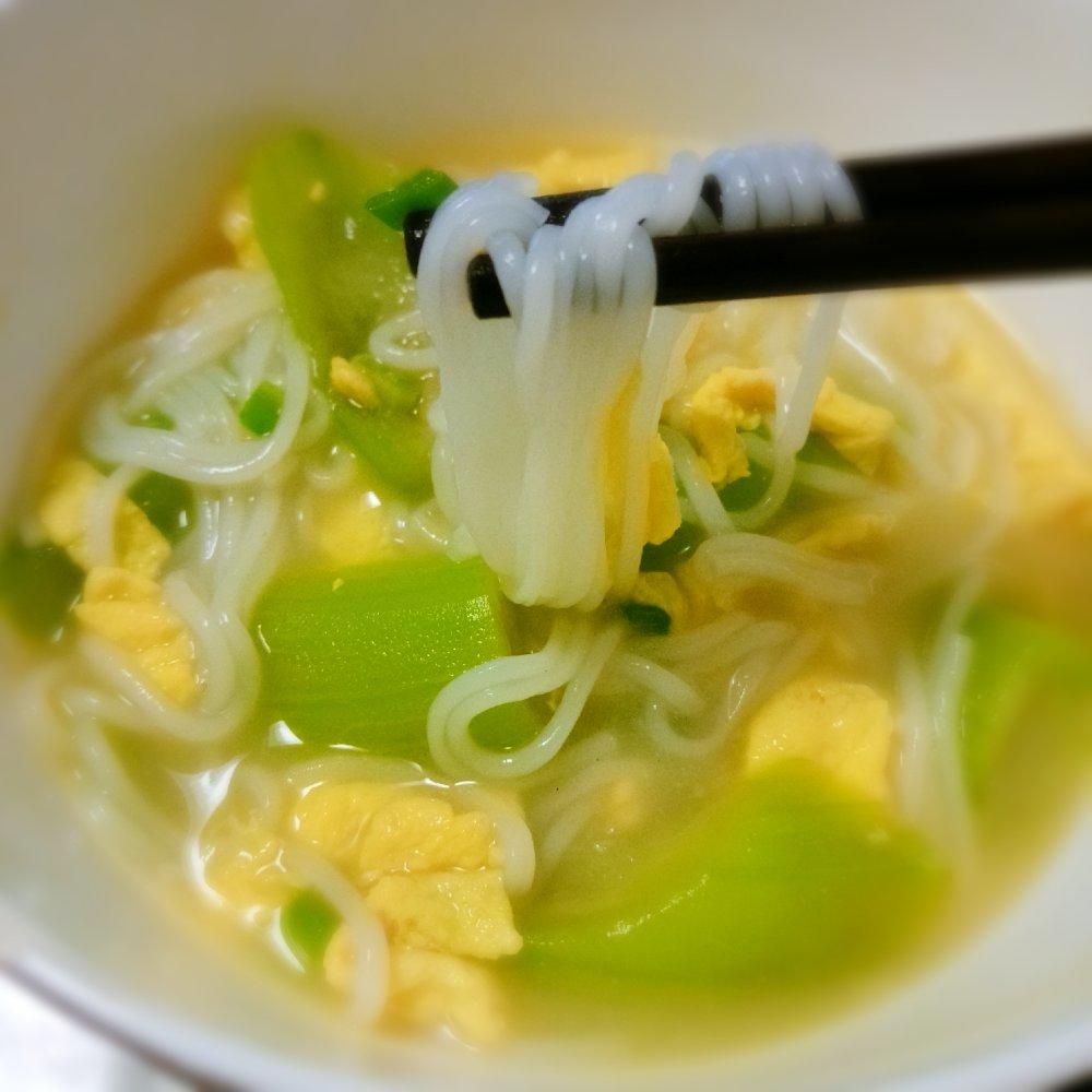 丝瓜鸡蛋粉丝汤