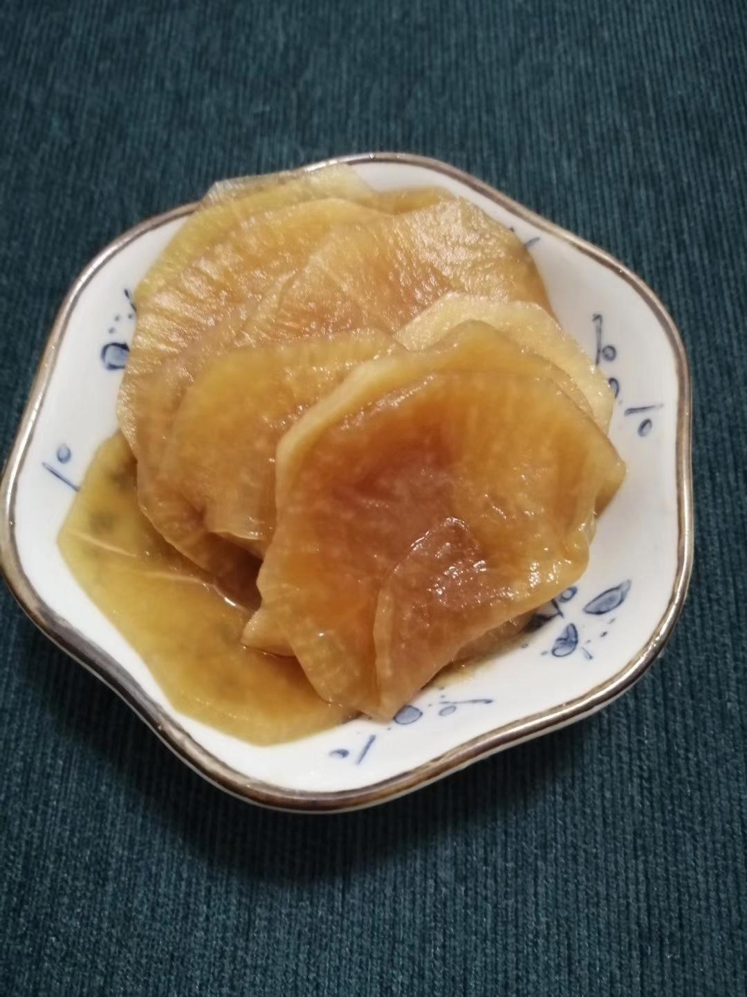 最受欢迎的开胃小菜陈醋萝卜\陈醋萝卜皮