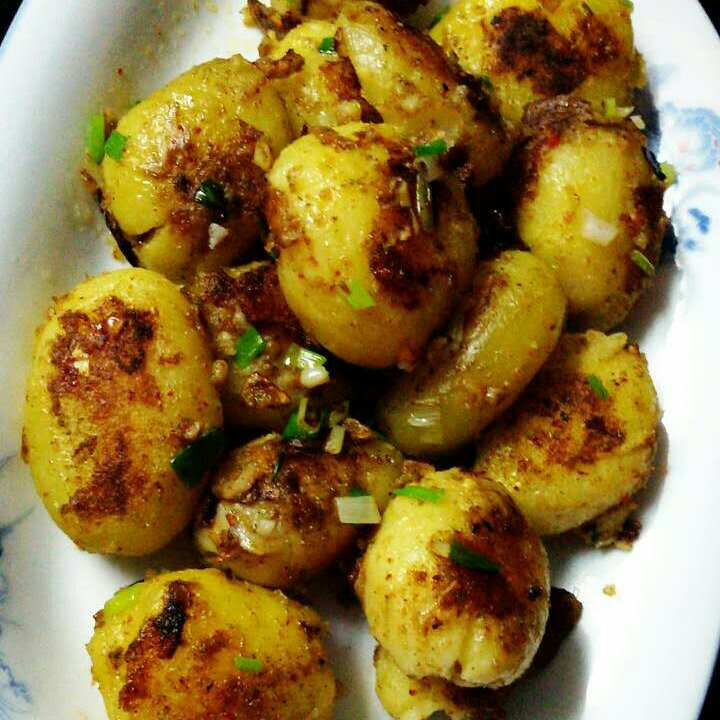 孜然椒盐小土豆