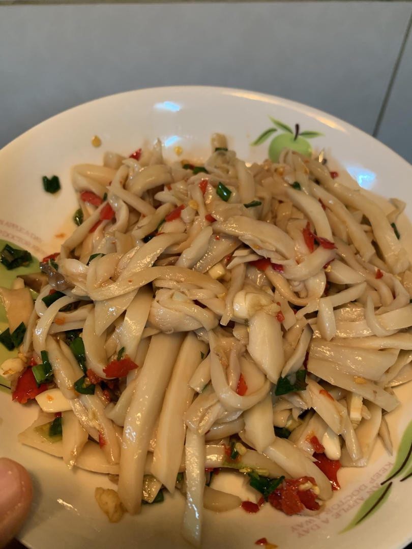 比吃肉还香的凉拌菜，酸辣杏鲍菇