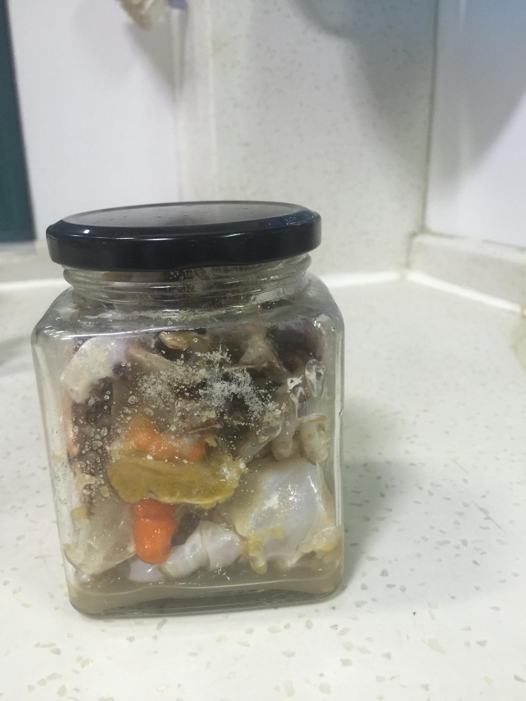 红膏蟹（腌咸蟹）的做法