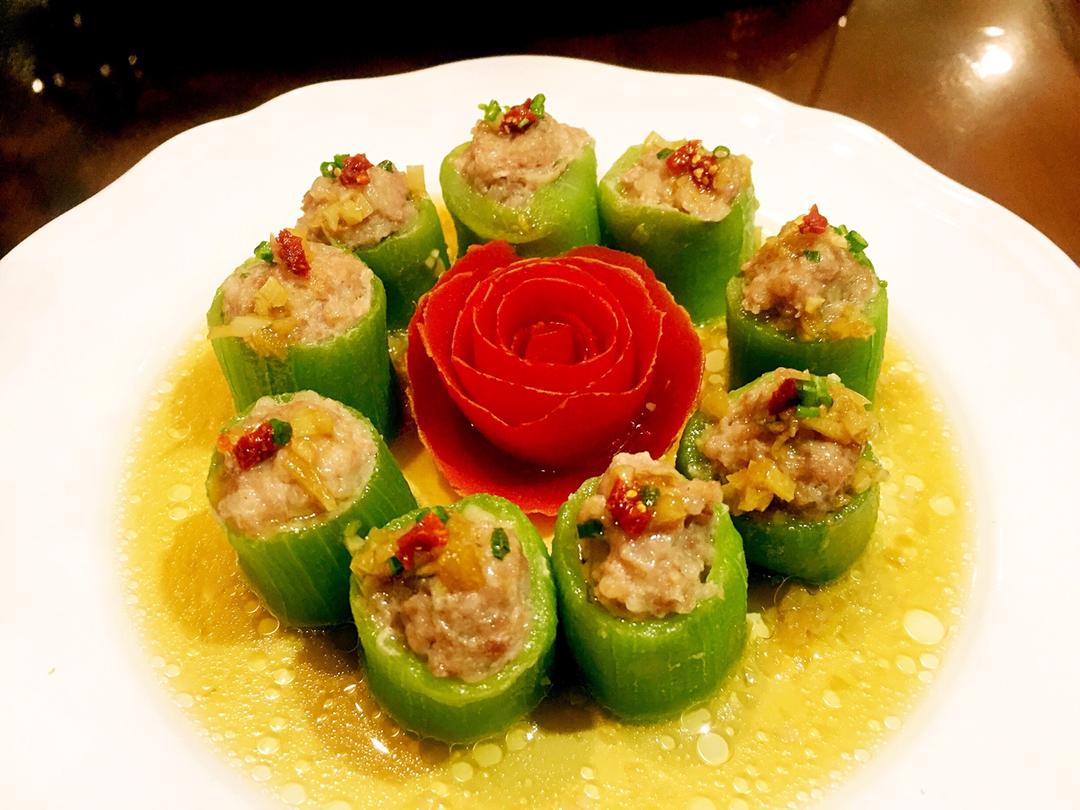 丝瓜酿肉丸