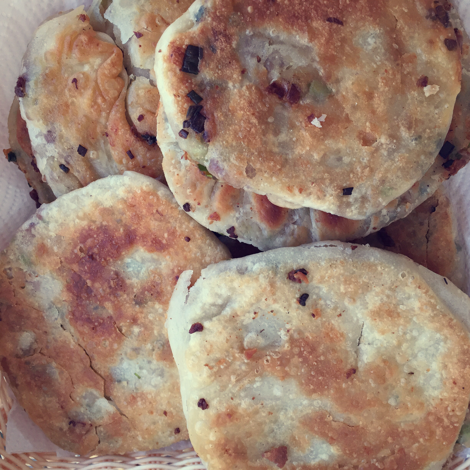 葱花油饼 Spring Onion Pancake