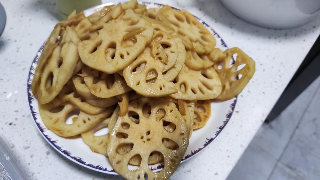 清炒藕片