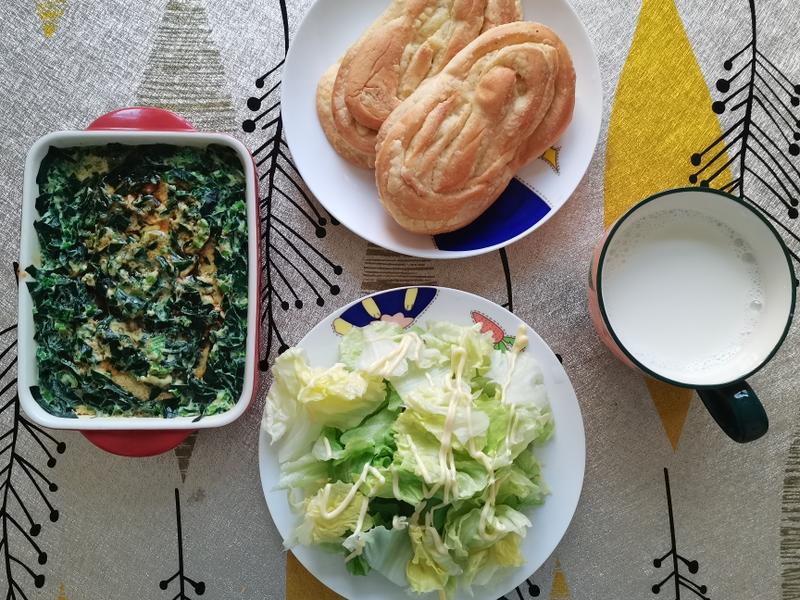 纯奶手撕吐司的做法 步骤1