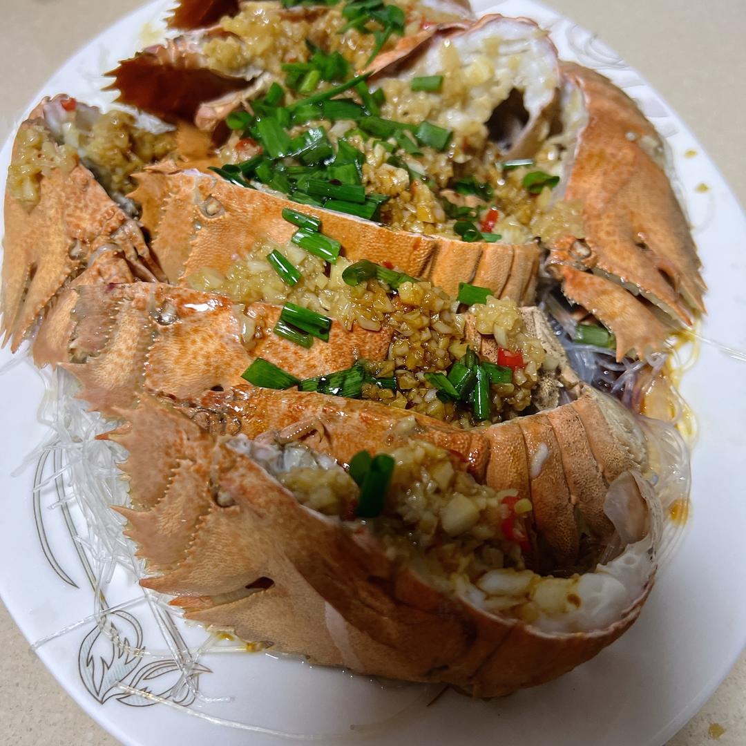 蒜蓉琵琶虾的做法