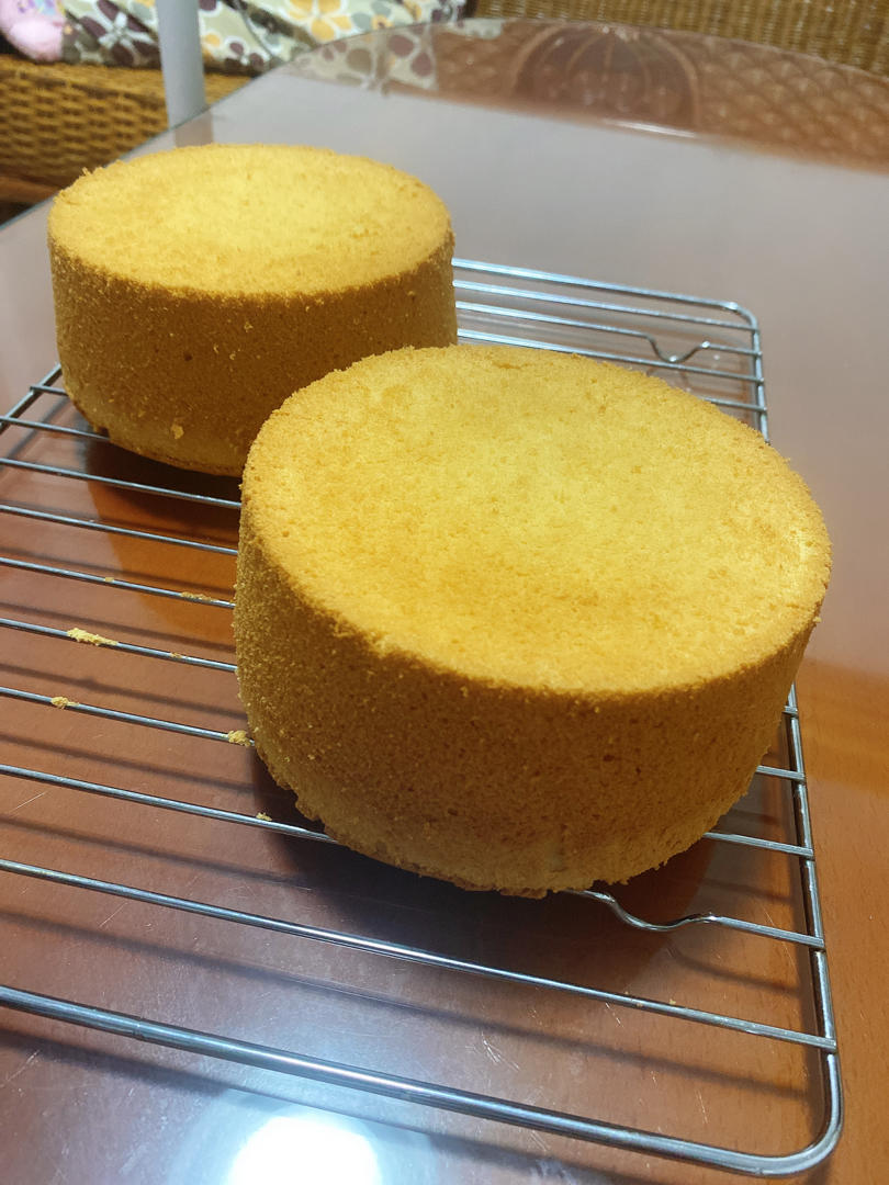 黄豆粉戚风蛋糕