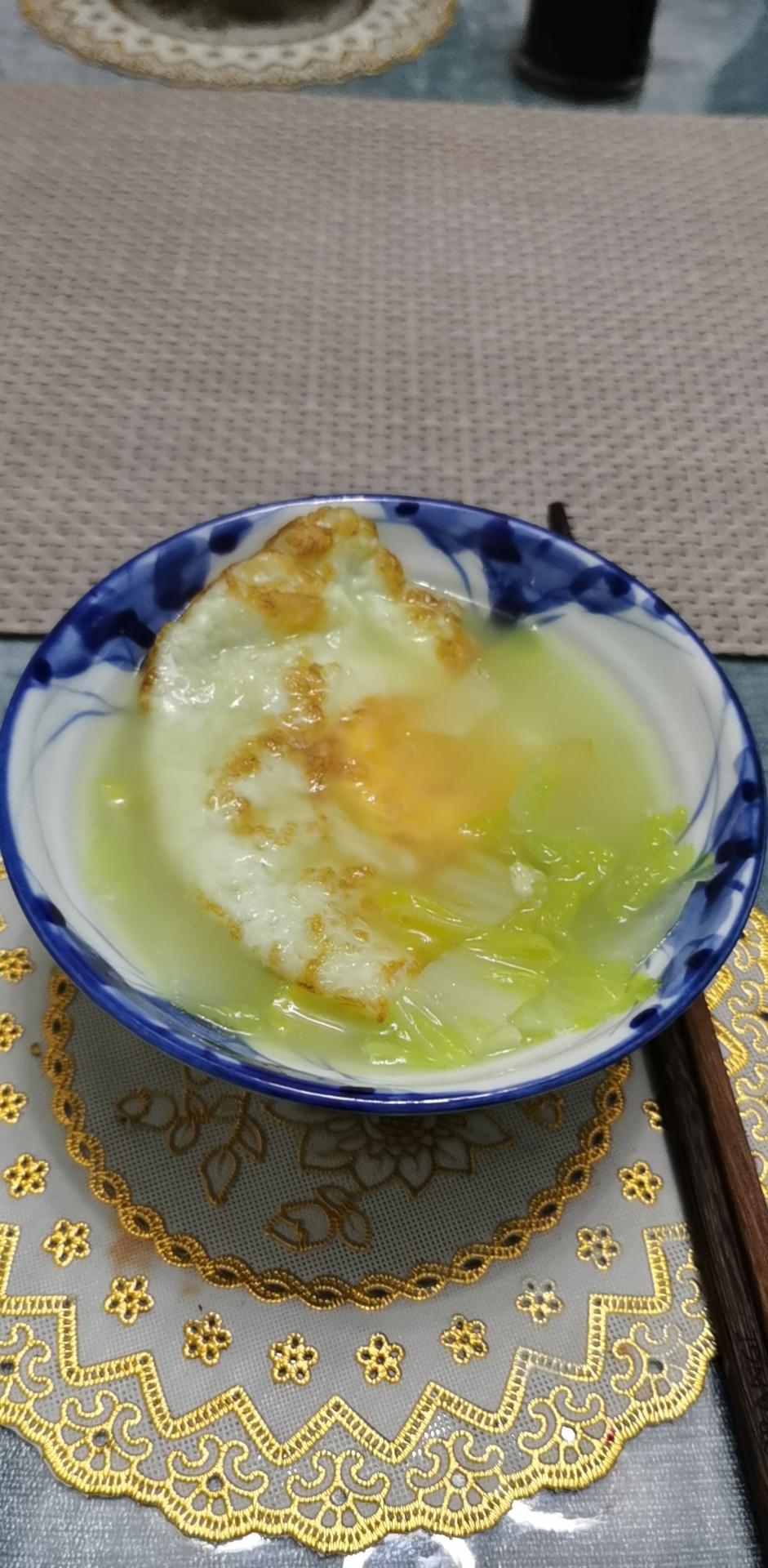 一周掉3斤，晚上减肥吃鸡蛋煮娃娃菜