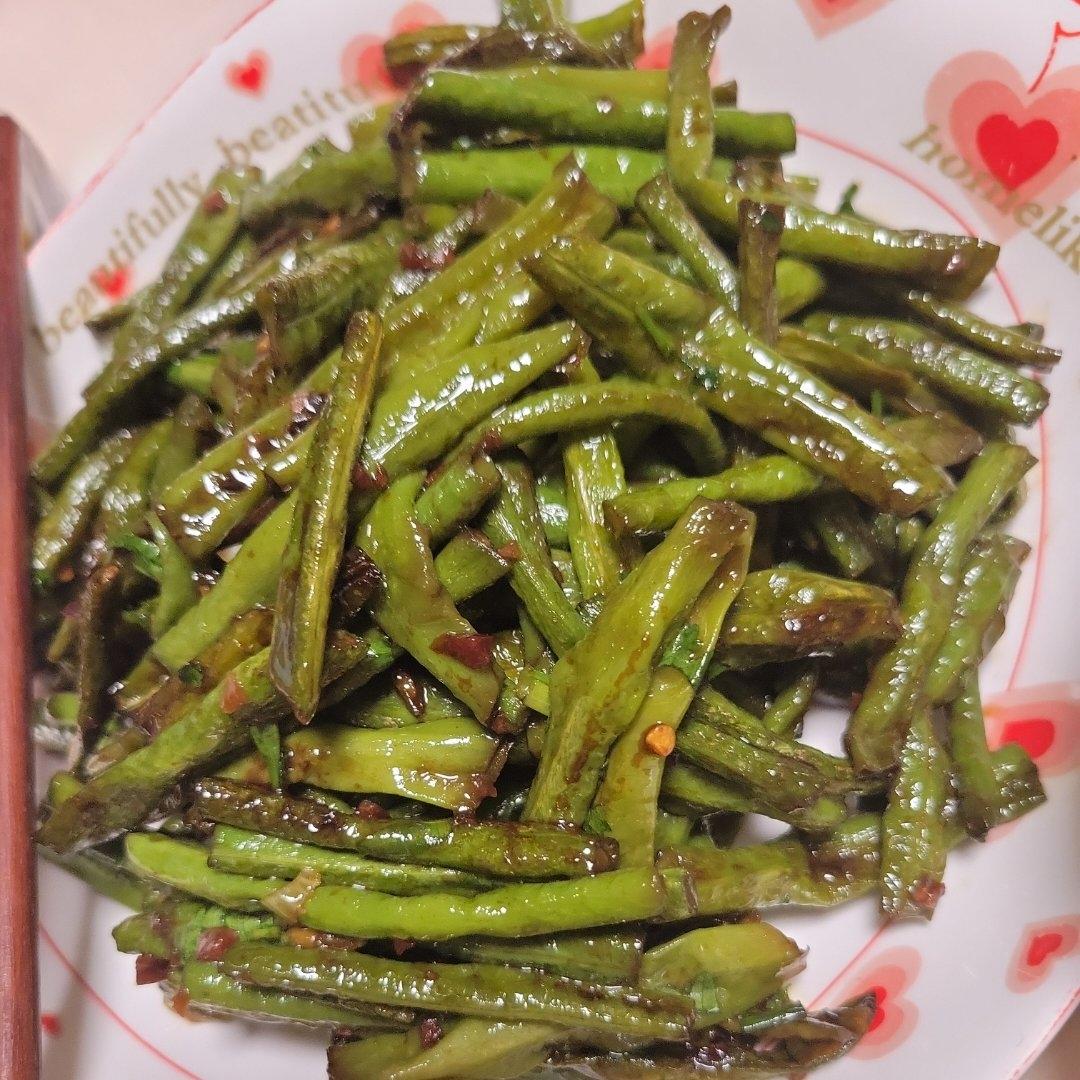 超好吃的干煸豆角