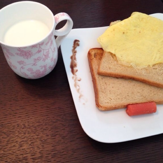 简易版英式早餐