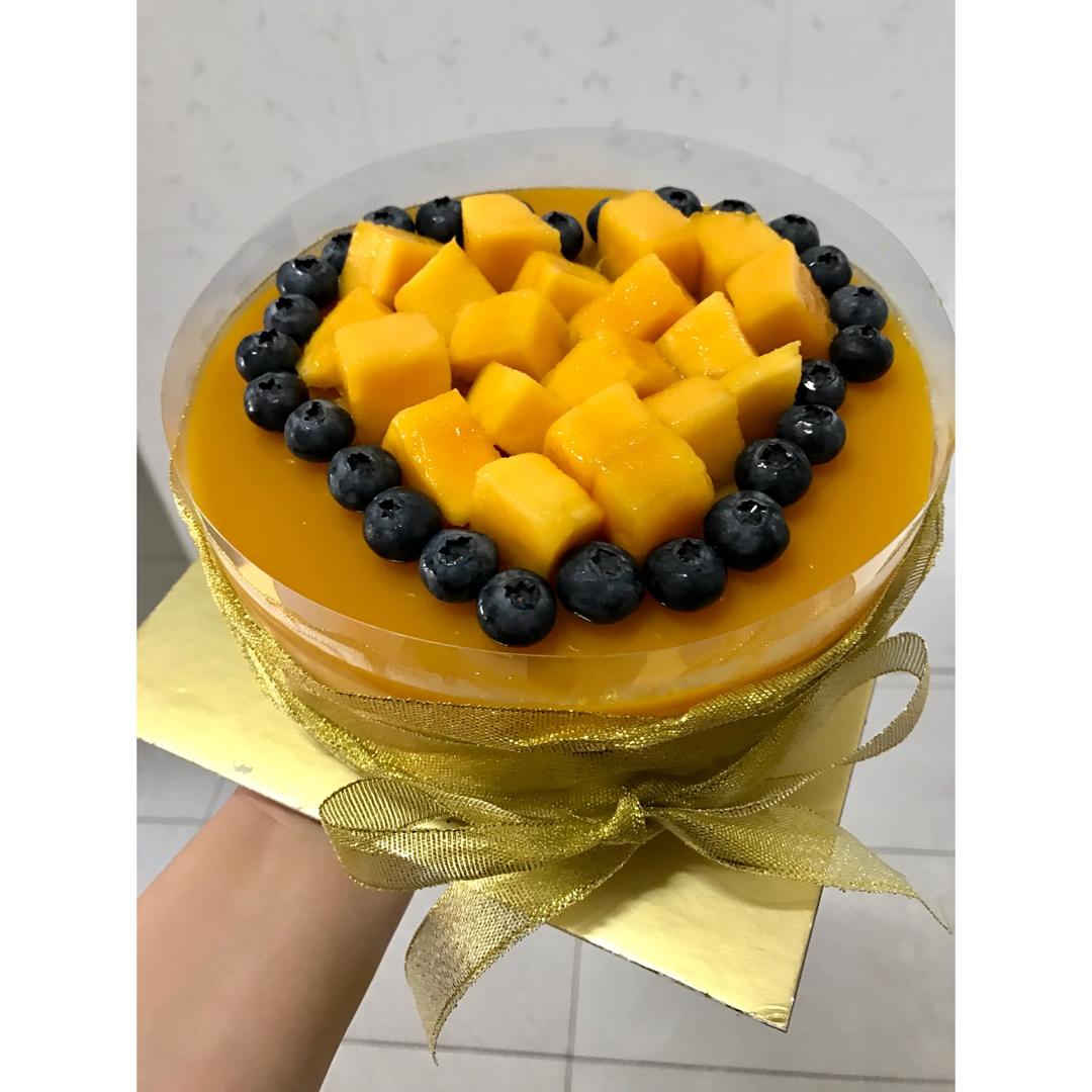 芒果芝士蛋糕