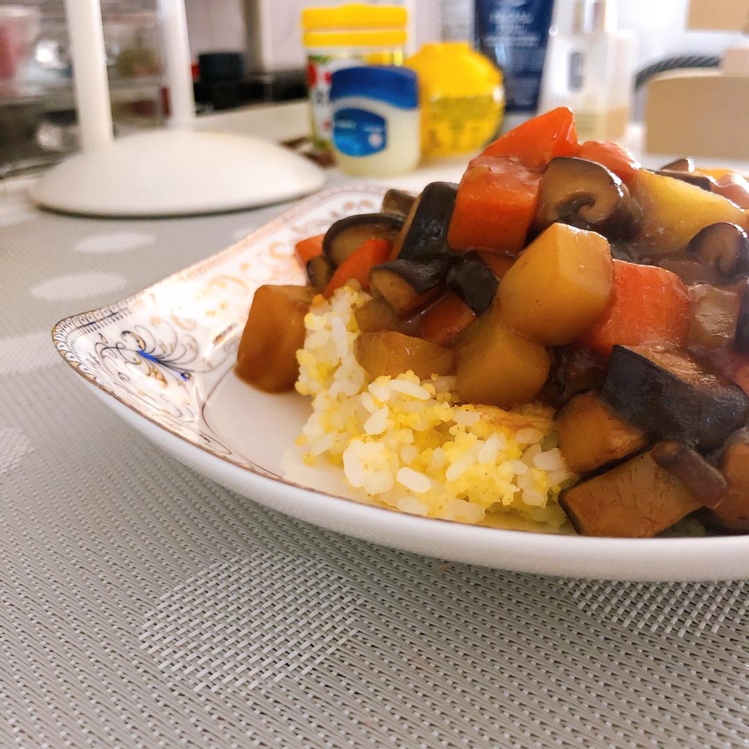 ㊙️香菇土豆肉沫拌饭❗️比外卖还好吃