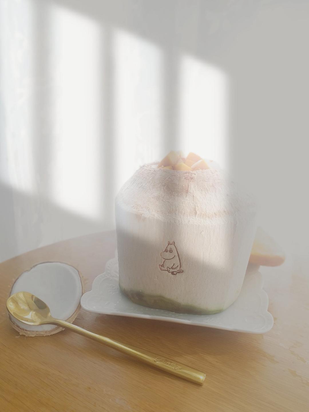 想要做出完美的嫩滑椰子冻🥥记住这个比例就对了