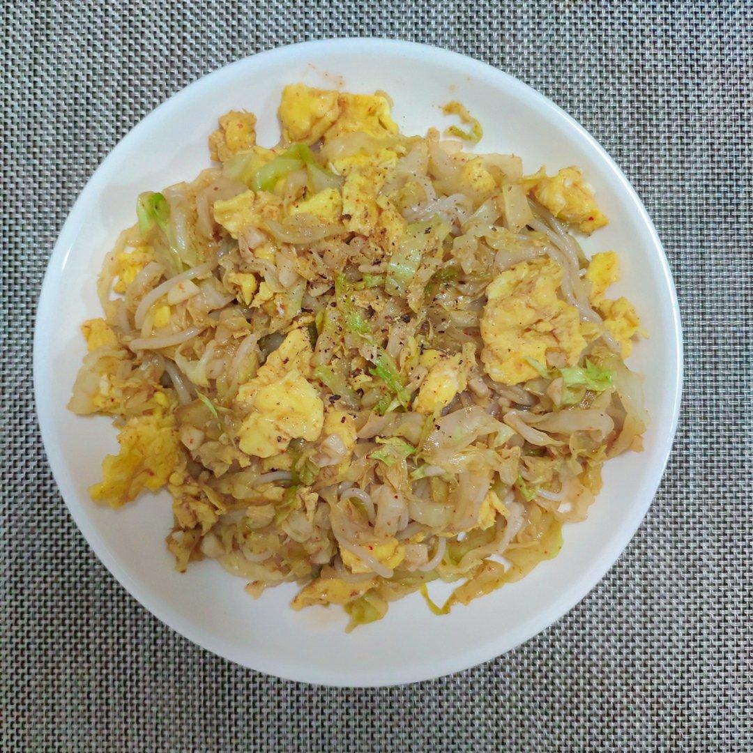 包菜炒面