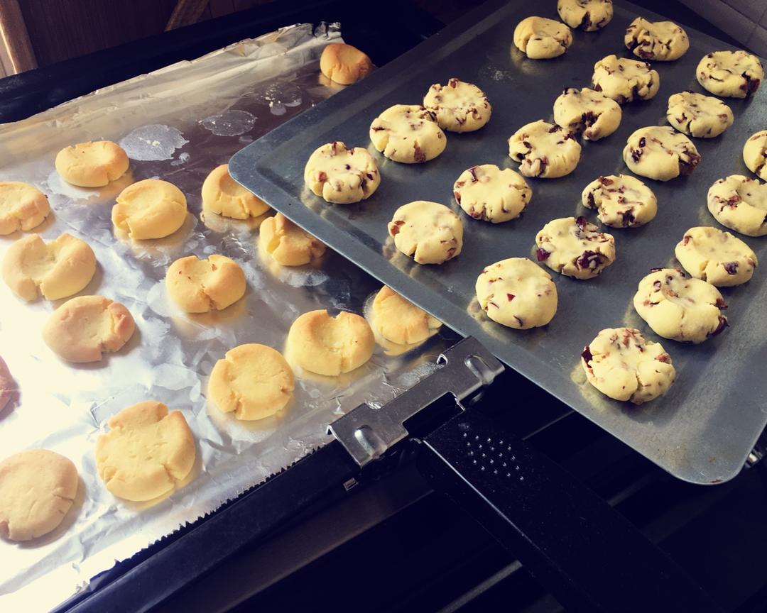 玛格丽特饼干（原味和红枣味）的做法