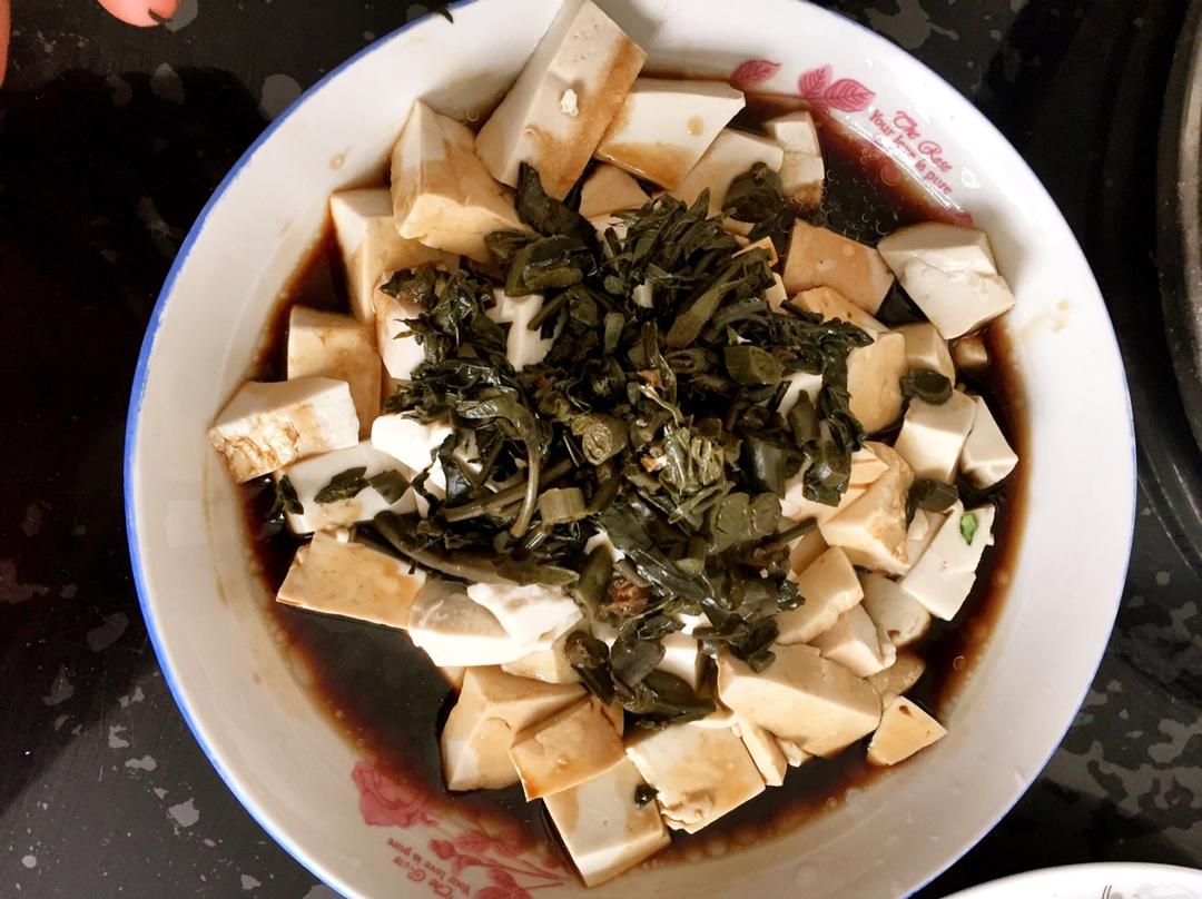 香椿拌豆腐