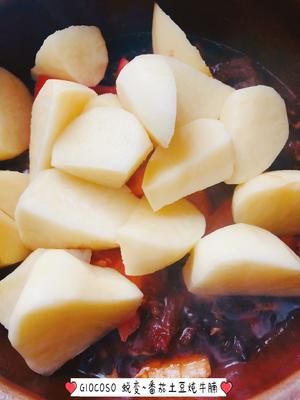 香浓番茄🍅土豆🥔焖牛腩的做法 步骤5