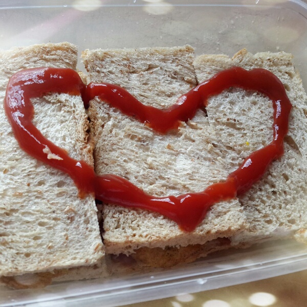 火腿煎蛋三文治