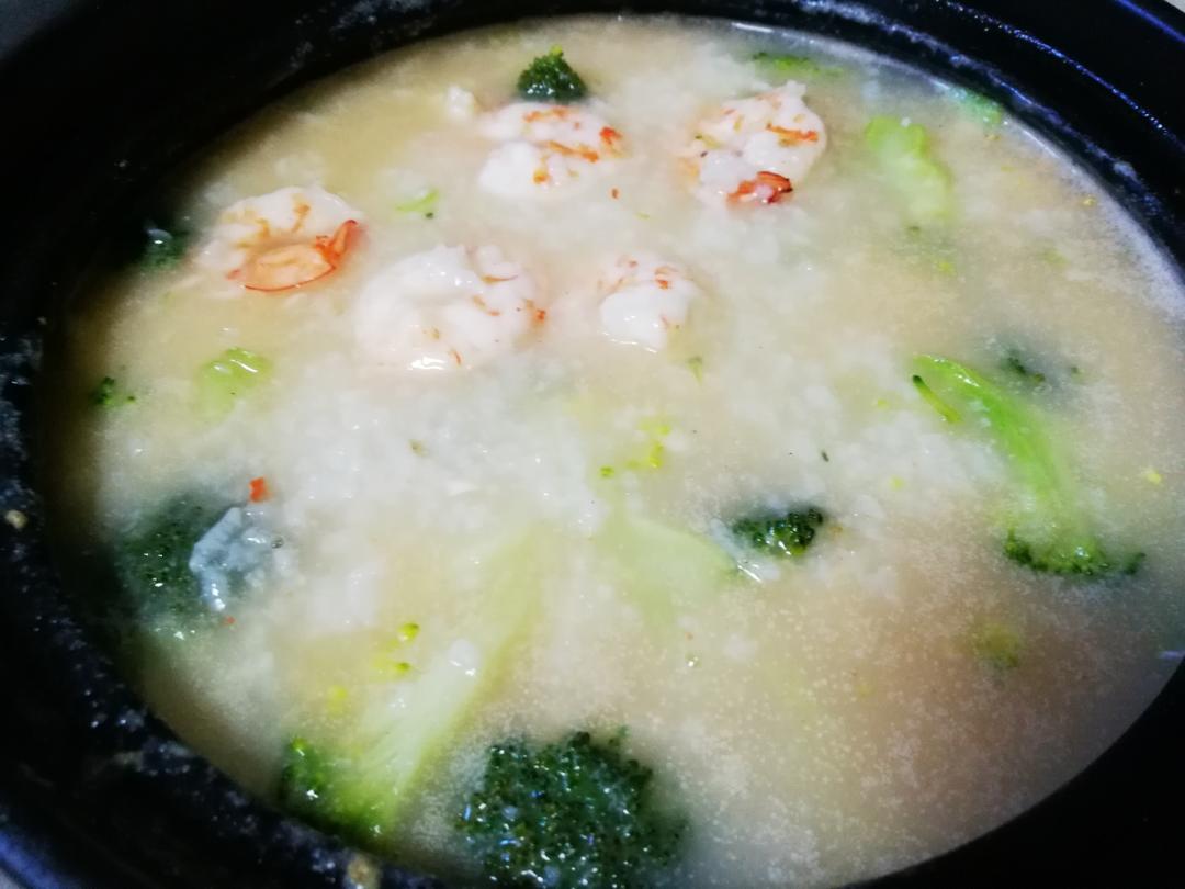干贝鲜虾粥