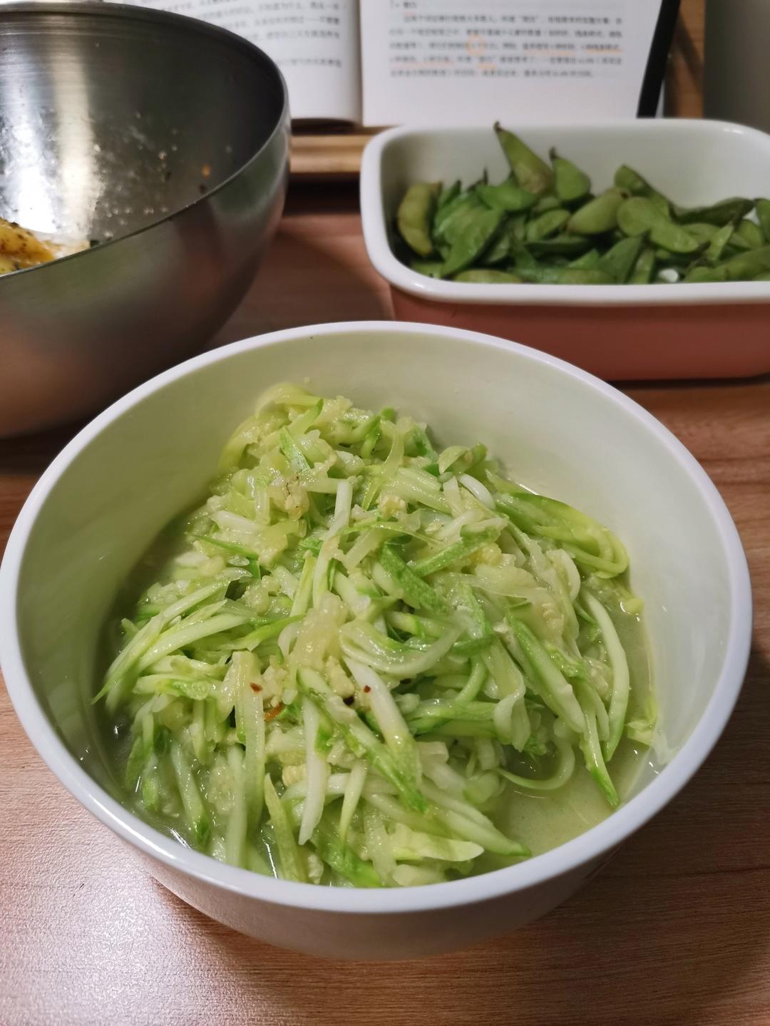 清炒西葫芦丝（简单）