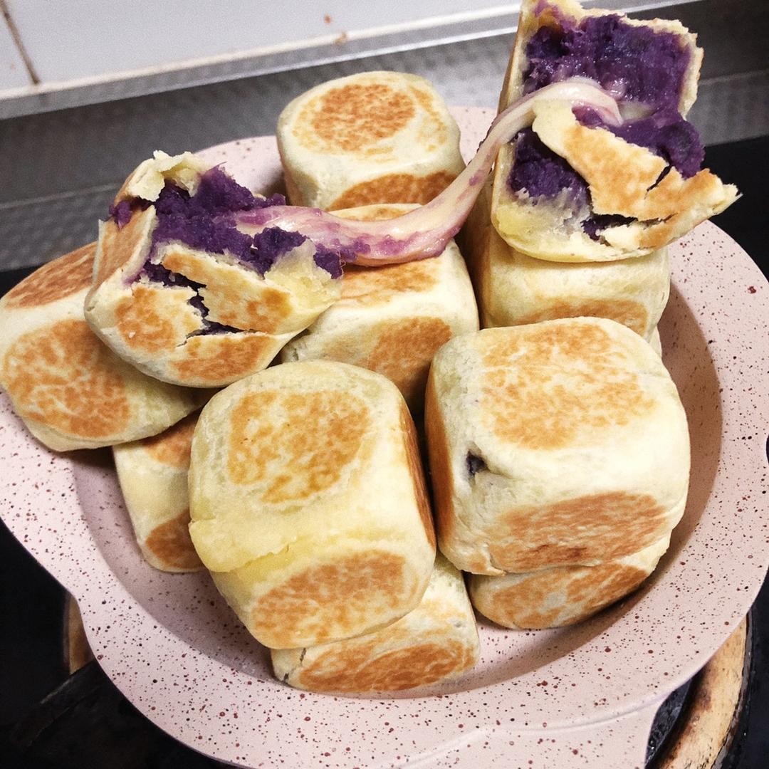 【爆浆紫薯仙豆糕】