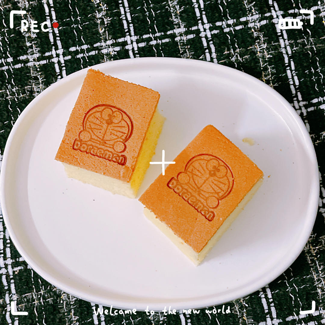 「糕点」空气炸锅版古早蛋糕的做法