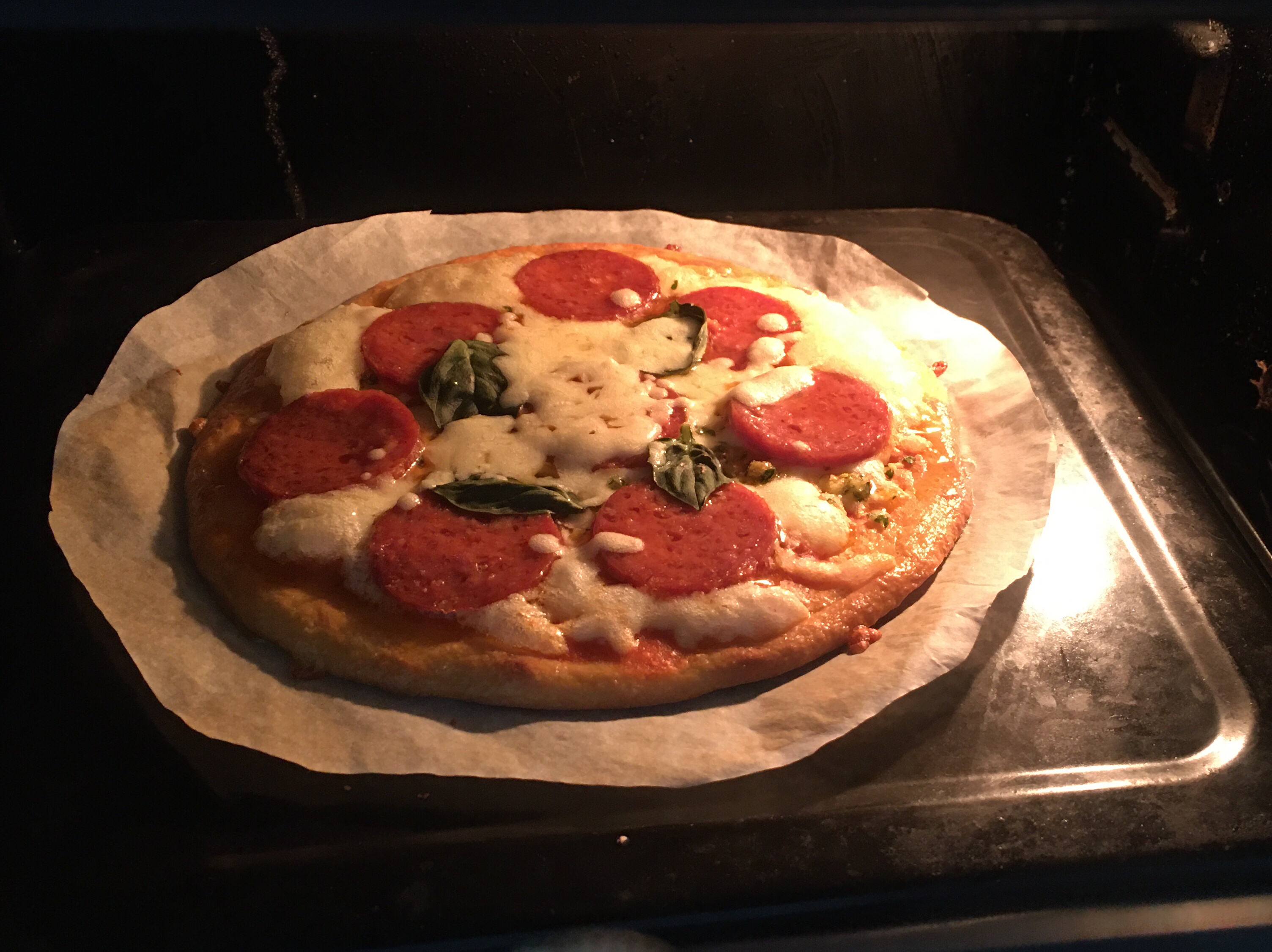 生酮薄底脆披萨的做法