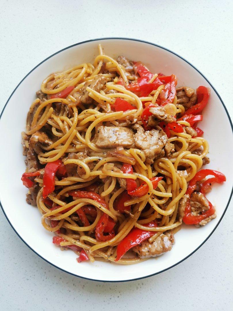 黑胡椒意大利面不用再去餐厅吃了