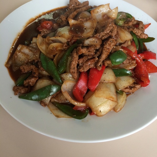 黑椒牛柳
